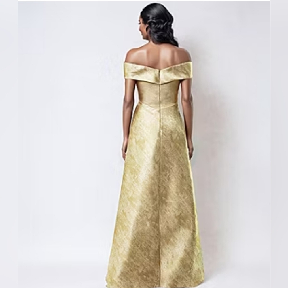 Rene Ruiz Off The Shoulder Evening Gown - Picture 2 of 13